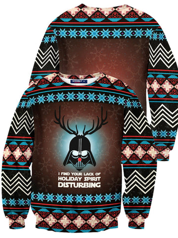 Fandomaniax - Merry Sithmas Unisex Wool Sweater