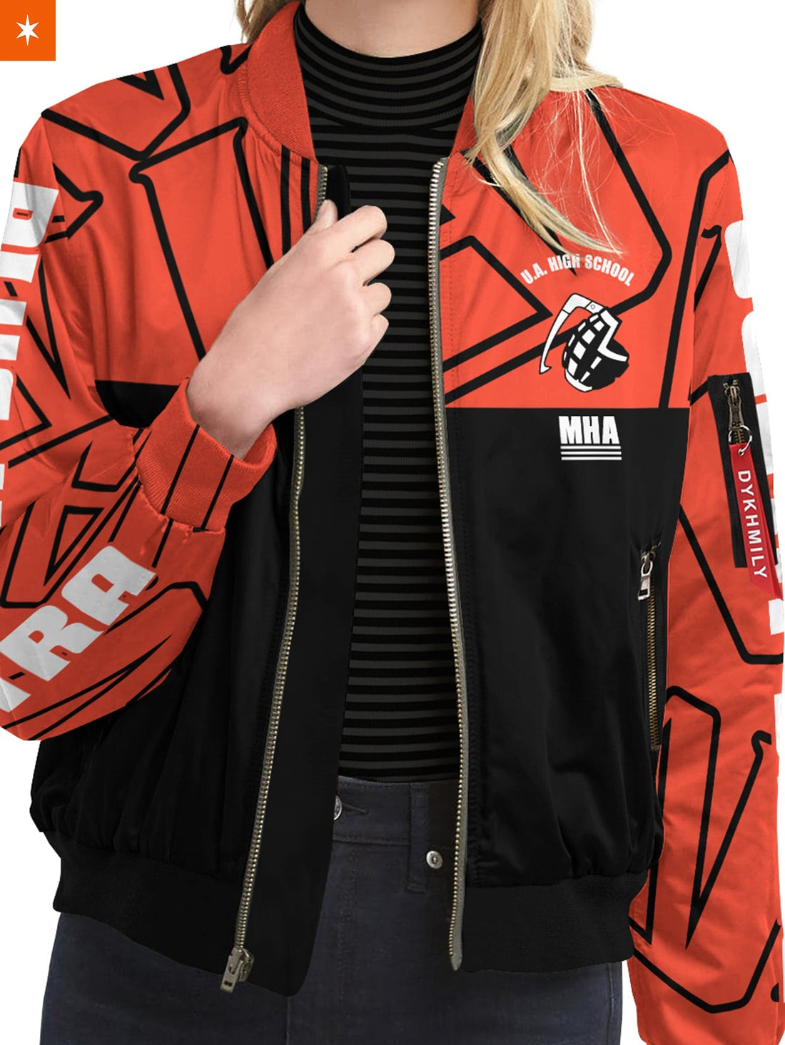 Fandomaniax - MHA Bakugo Bomber Jacket