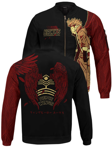 Fandomaniax - MHA Hero Hawks Bomber Jacket