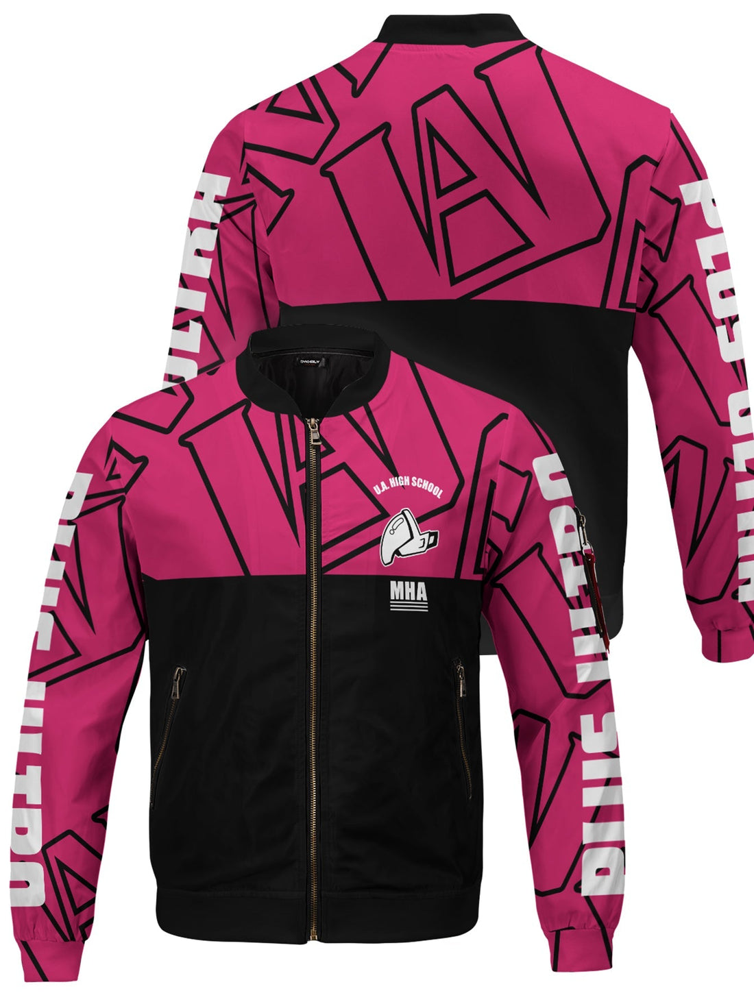 Fandomaniax - MHA Uraraka Bomber Jacket