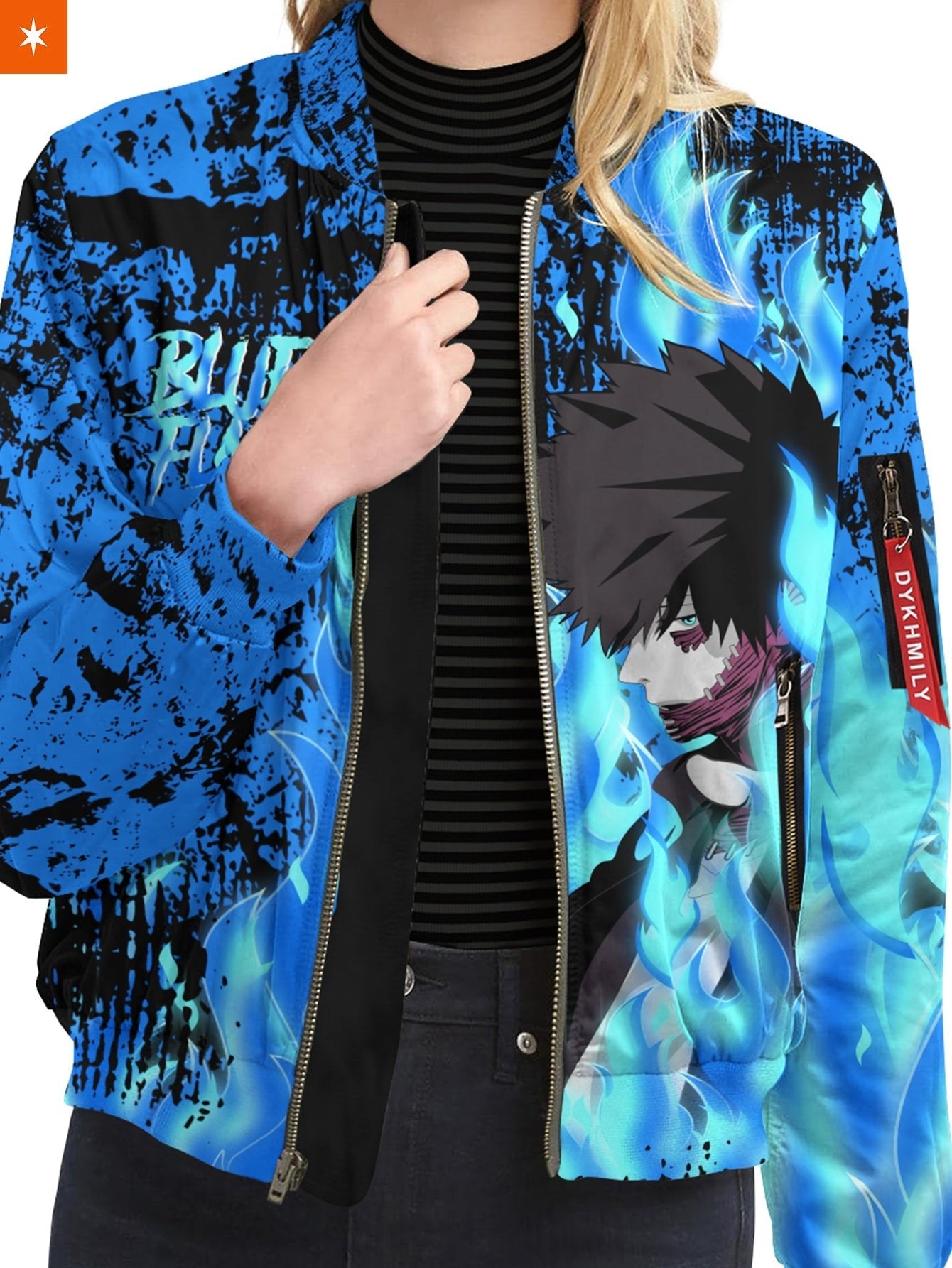 Fandomaniax - MHA Villain Dabi Bomber Jacket