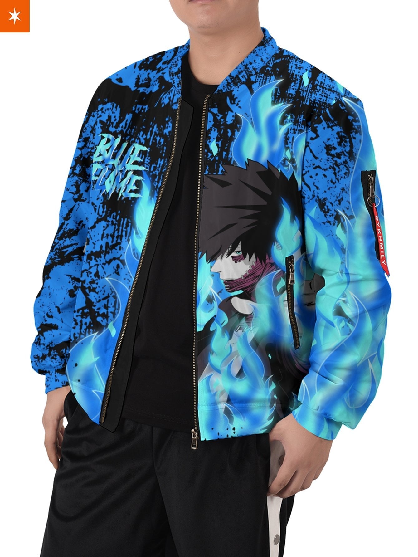 Fandomaniax - MHA Villain Dabi Bomber Jacket