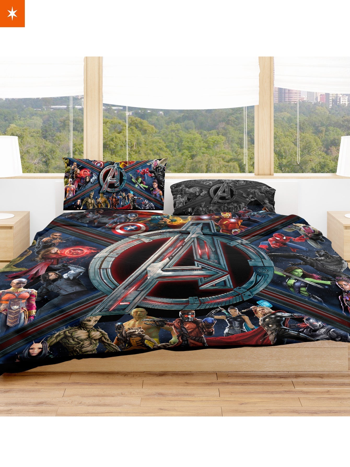 Fandomaniax - Mightiest Heroes Bedding Set