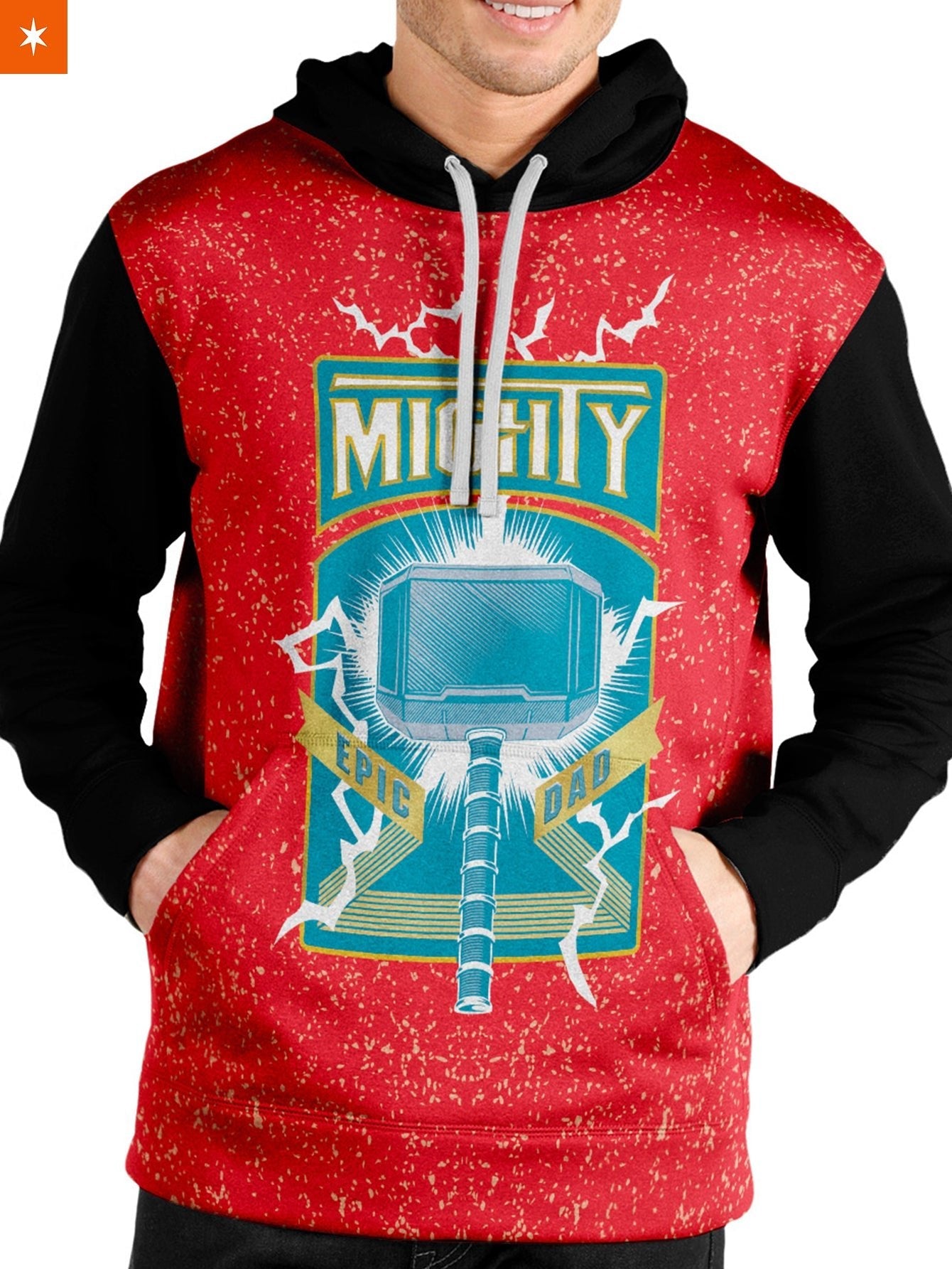 Fandomaniax - Mighty Epic Dad Unisex Pullover Hoodie