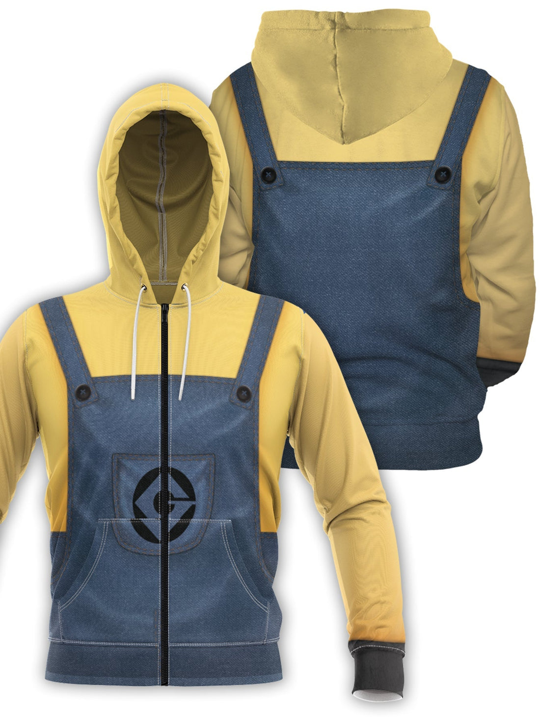 Fandomaniax - Minion Unisex Zipped Hoodie