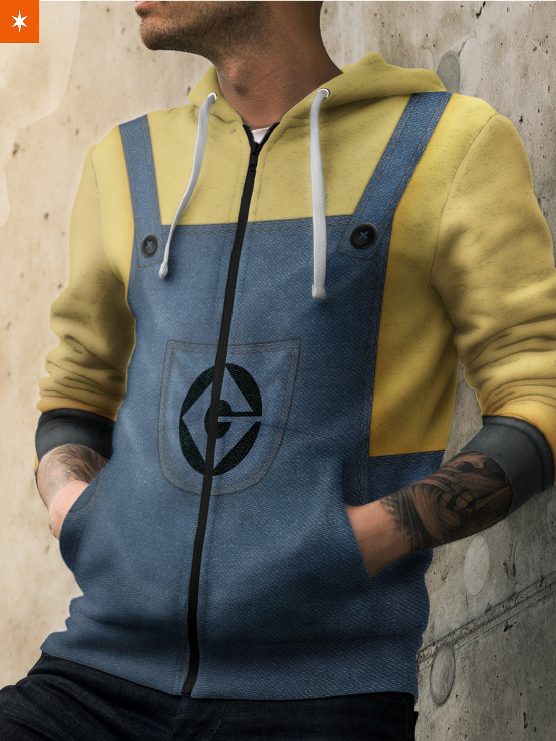 Fandomaniax - Minion Unisex Zipped Hoodie