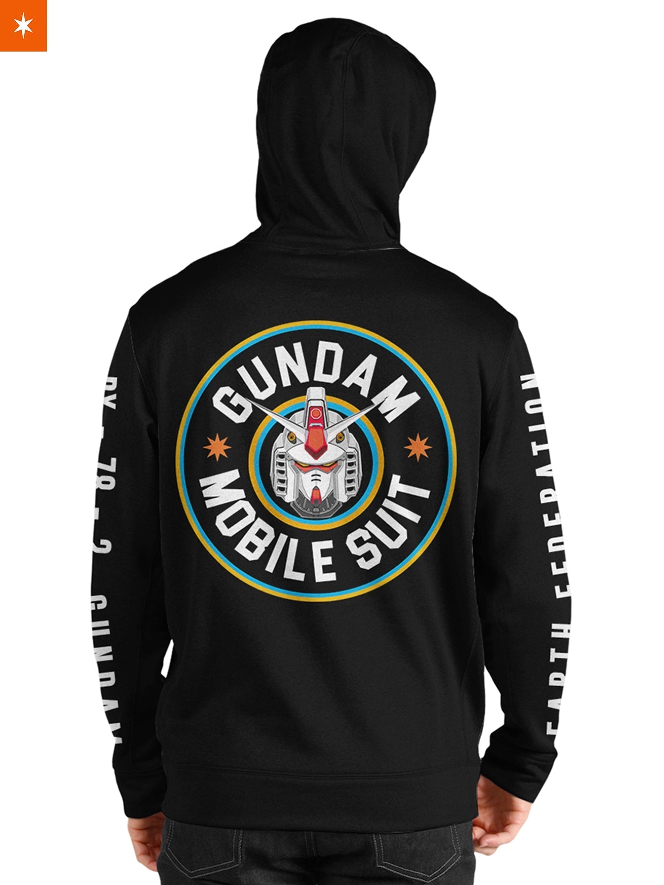 Fandomaniax - Mobile Suit Gundam Unisex Pullover Hoodie