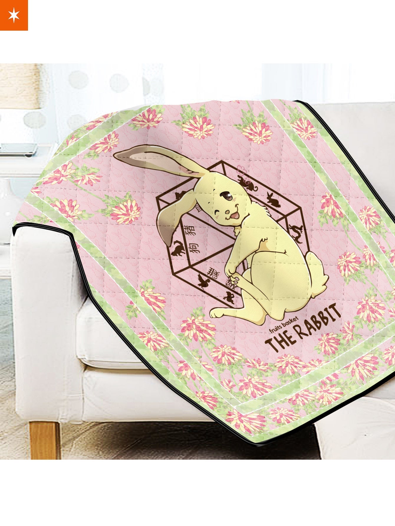 Fandomaniax - Momiji The Rabbit Quilt Blanket