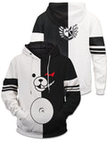 Fandomaniax - Monokuma Danganronpa Unisex Pullover Hoodie