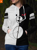 Fandomaniax - Monokuma Danganronpa Unisex Zipped Hoodie