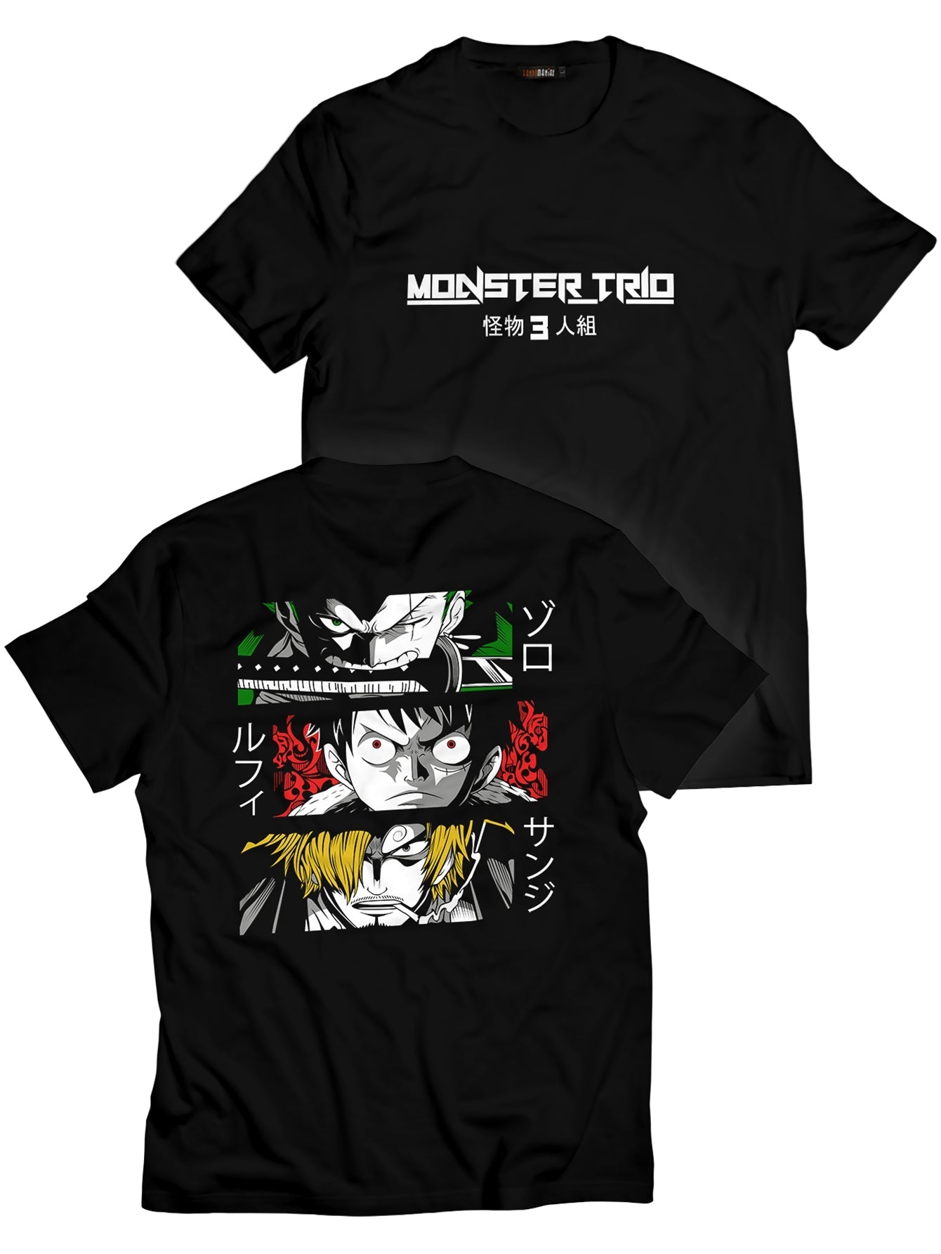 Fandomaniax - Monster Trio Panel Unisex T-Shirt