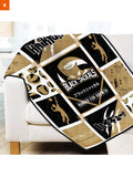 Fandomaniax - MSBY Black Jackals Cozy Quilt Blanket