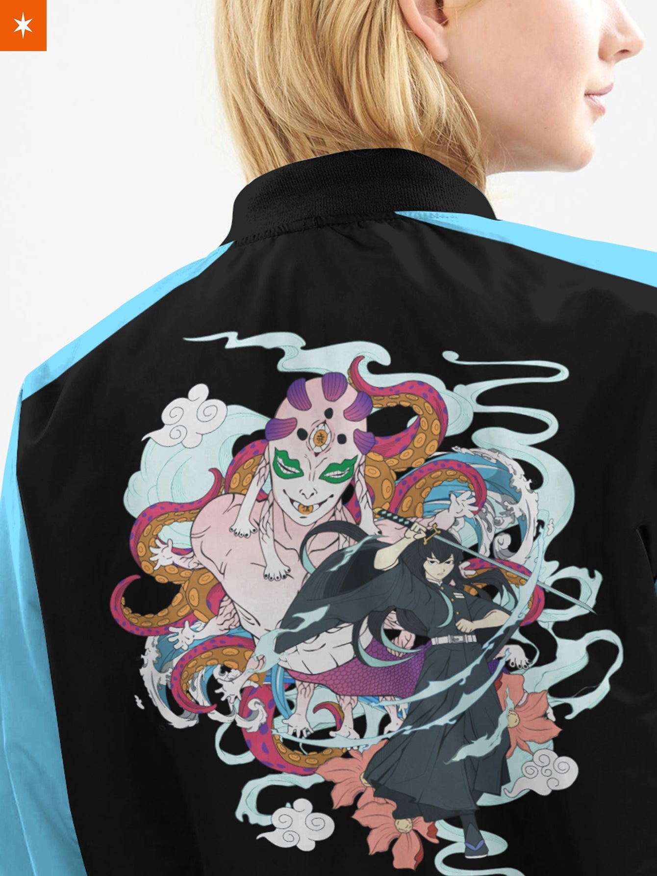 Fandomaniax - Muichiro x Gyokko Nihonga Bomber Jacket