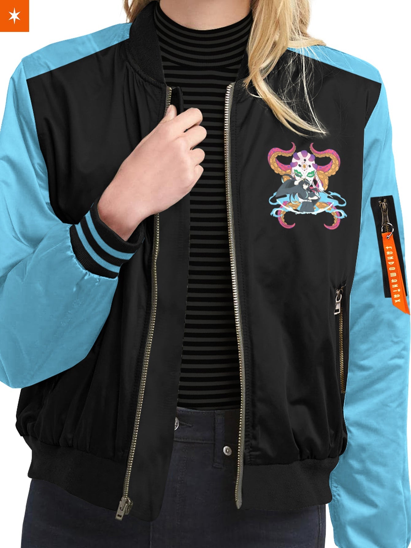 Fandomaniax - Muichiro x Gyokko Nihonga Bomber Jacket