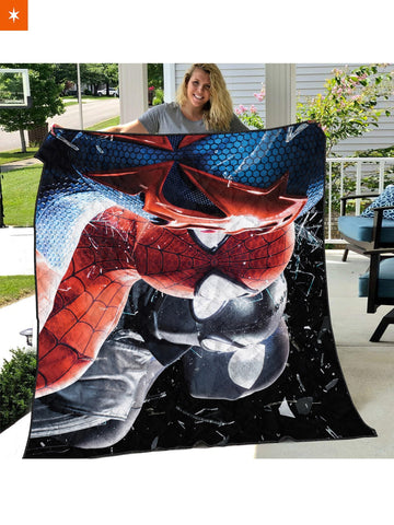 Fandomaniax - Multiverse Spider-man Quilt Blanket