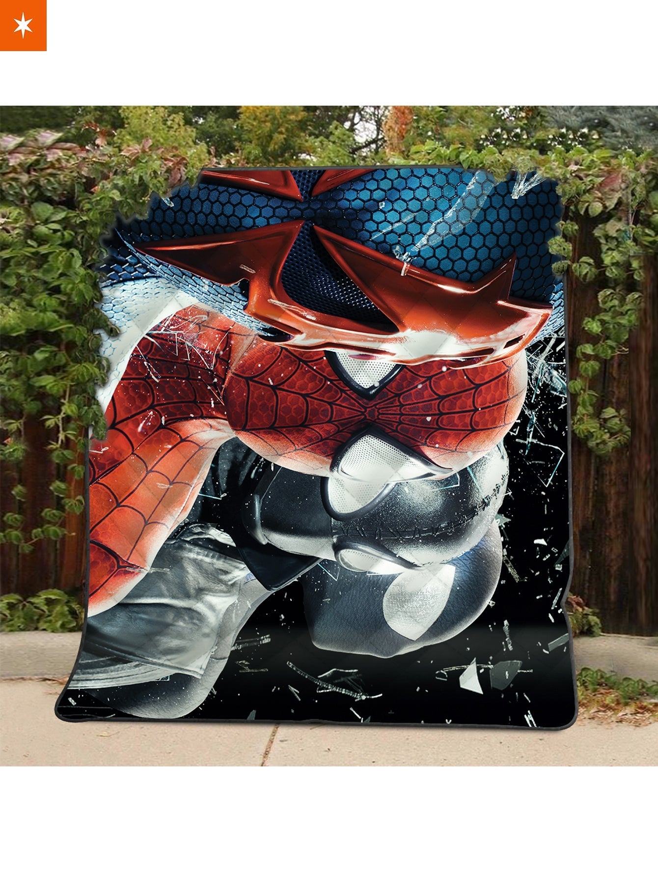 Fandomaniax - Multiverse Spider-man Quilt Blanket