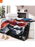 Fandomaniax - Multiverse Spider-man - Signed Quilt Blanket