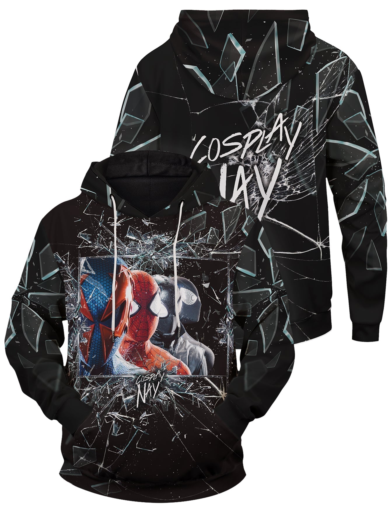 Fandomaniax - Multiverse Spider-man - Signed Unisex Pullover Hoodie