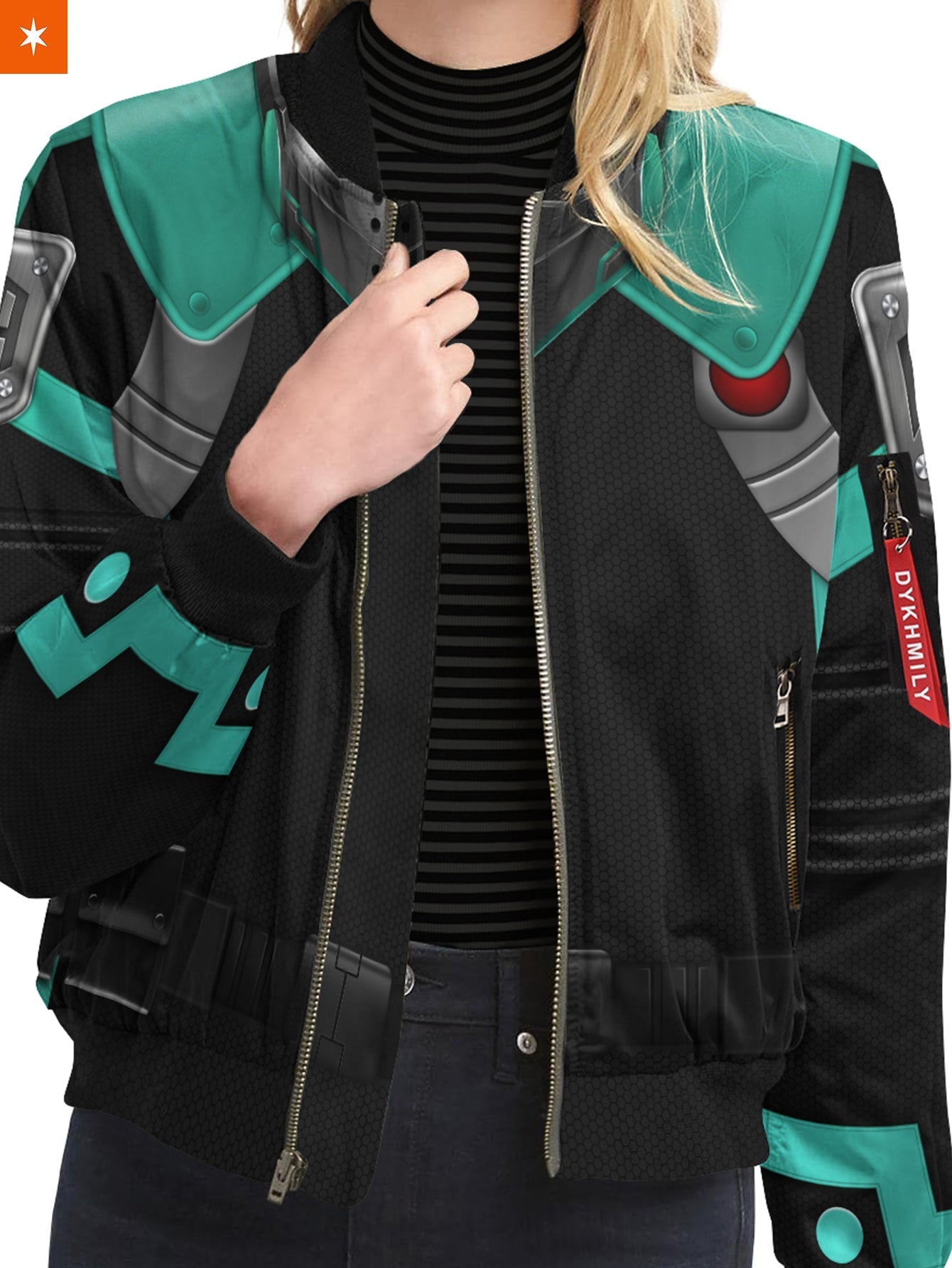 Fandomaniax - Musketeer Deku v2 Bomber Jacket