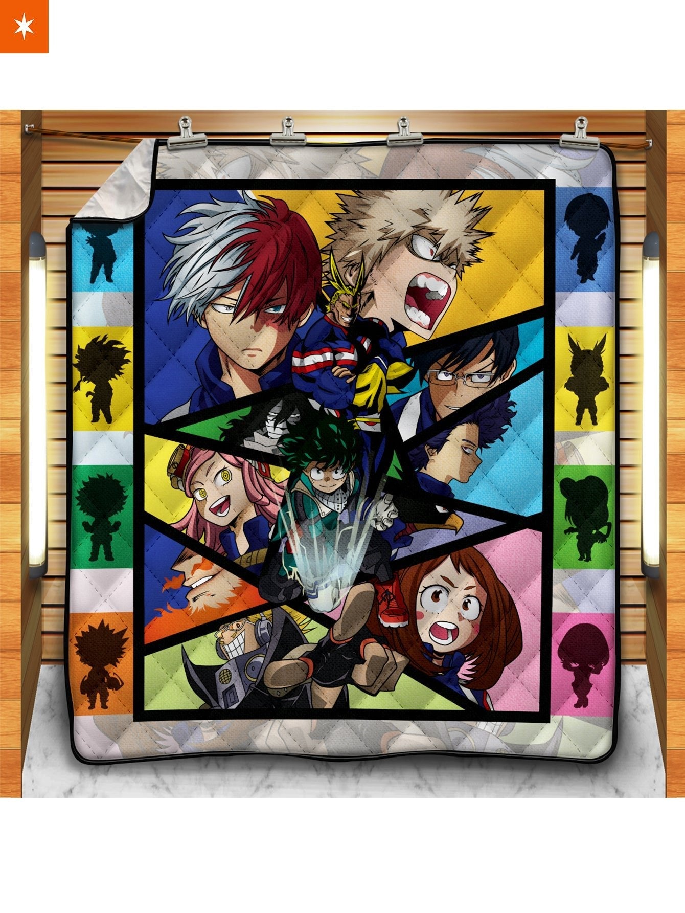 Fandomaniax - My Hero Academia Quilt Blanket