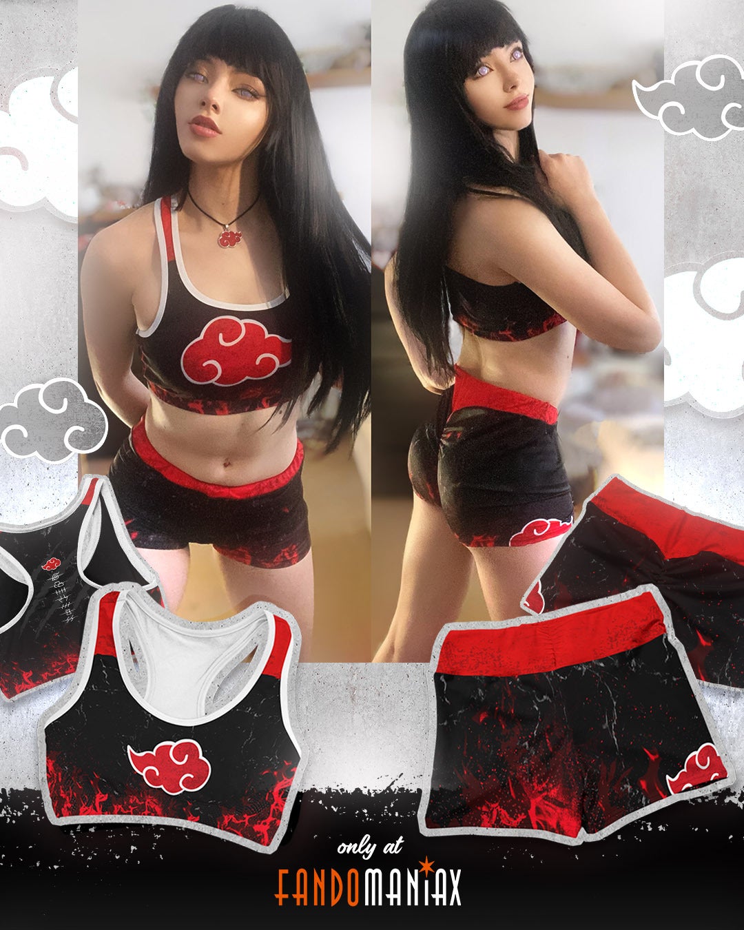 Fandomaniax - Red Cloud Pride Active Wear Set