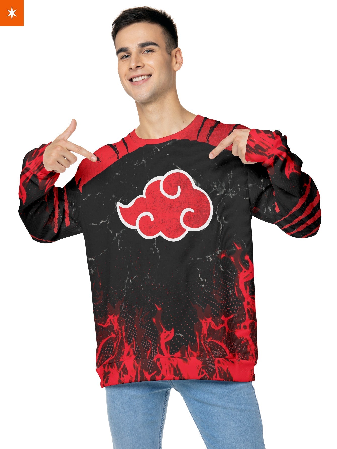 Fandomaniax - Red Cloud Pride Unisex Wool Sweater