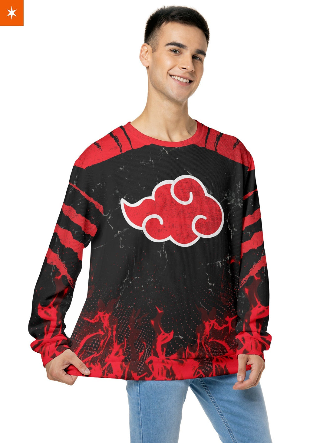 Fandomaniax - Red Cloud Pride Unisex Wool Sweater