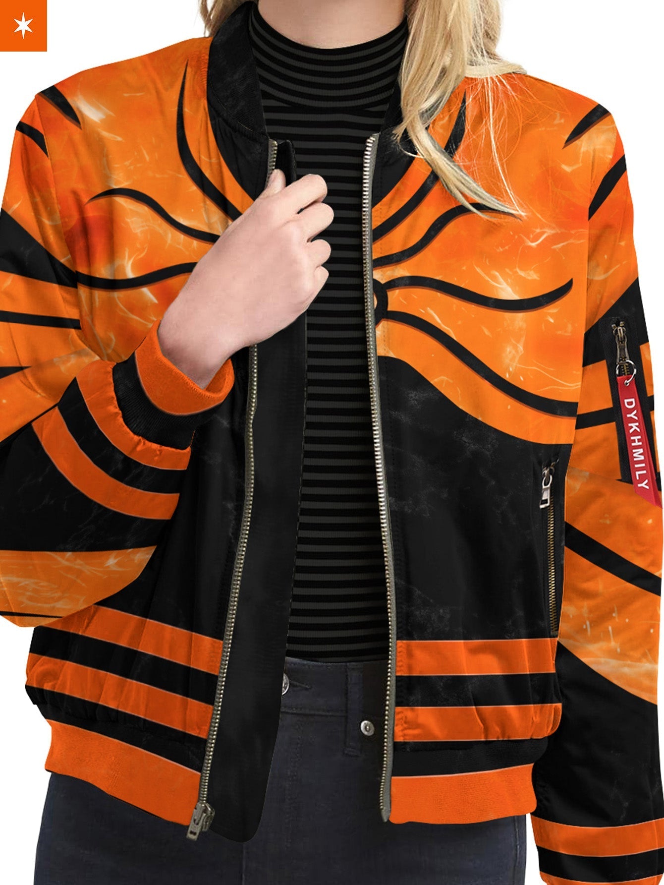 Fandomaniax - Naruto Full Baryon Mode Bomber Jacket