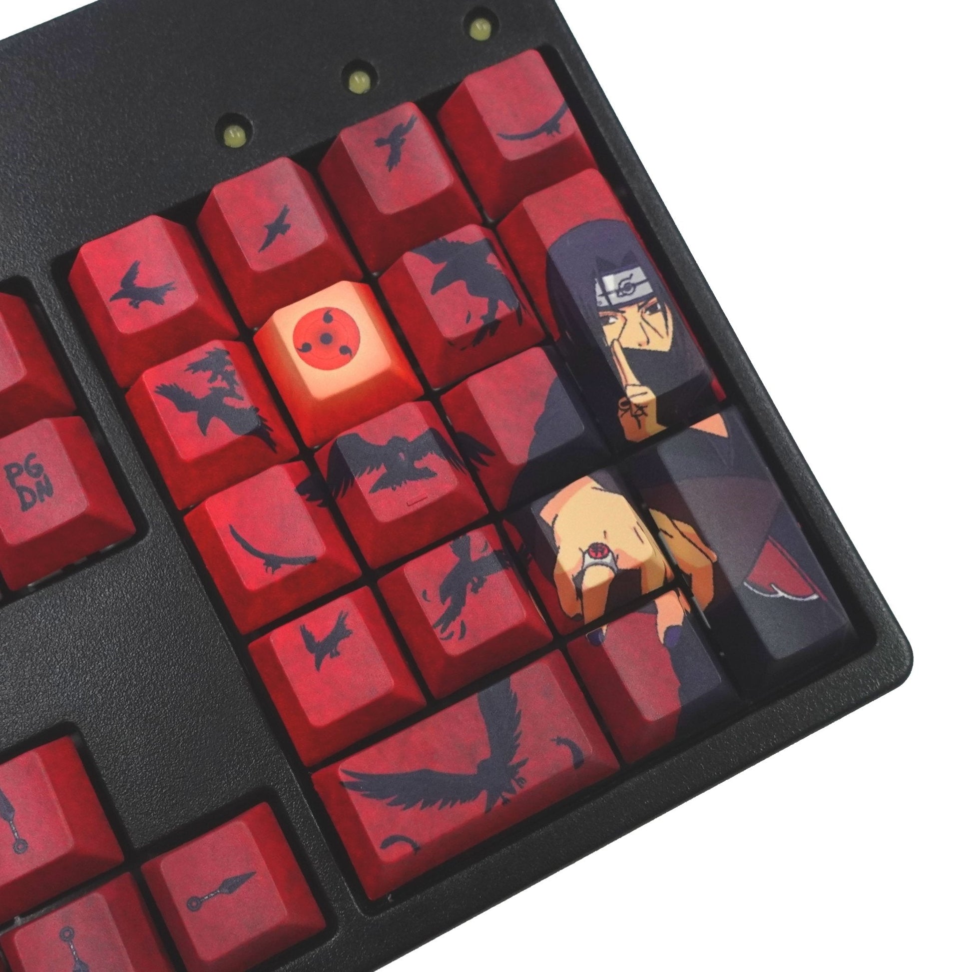 Naruto Keycaps | Itachi Uchiha II Keycaps - Goblintechkeys