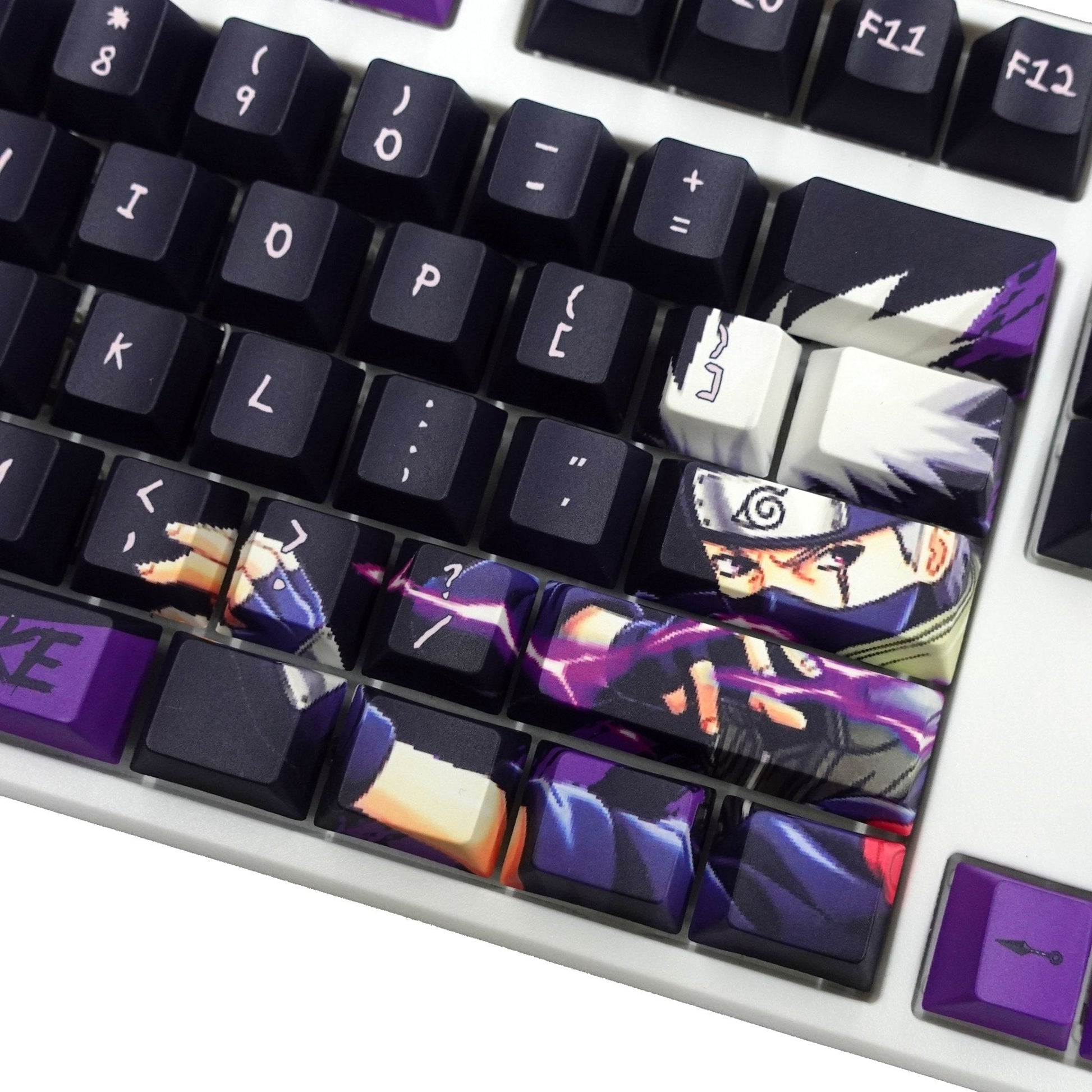 Naruto Keycaps | Kakashi Hatake Keycaps - Goblintechkeys