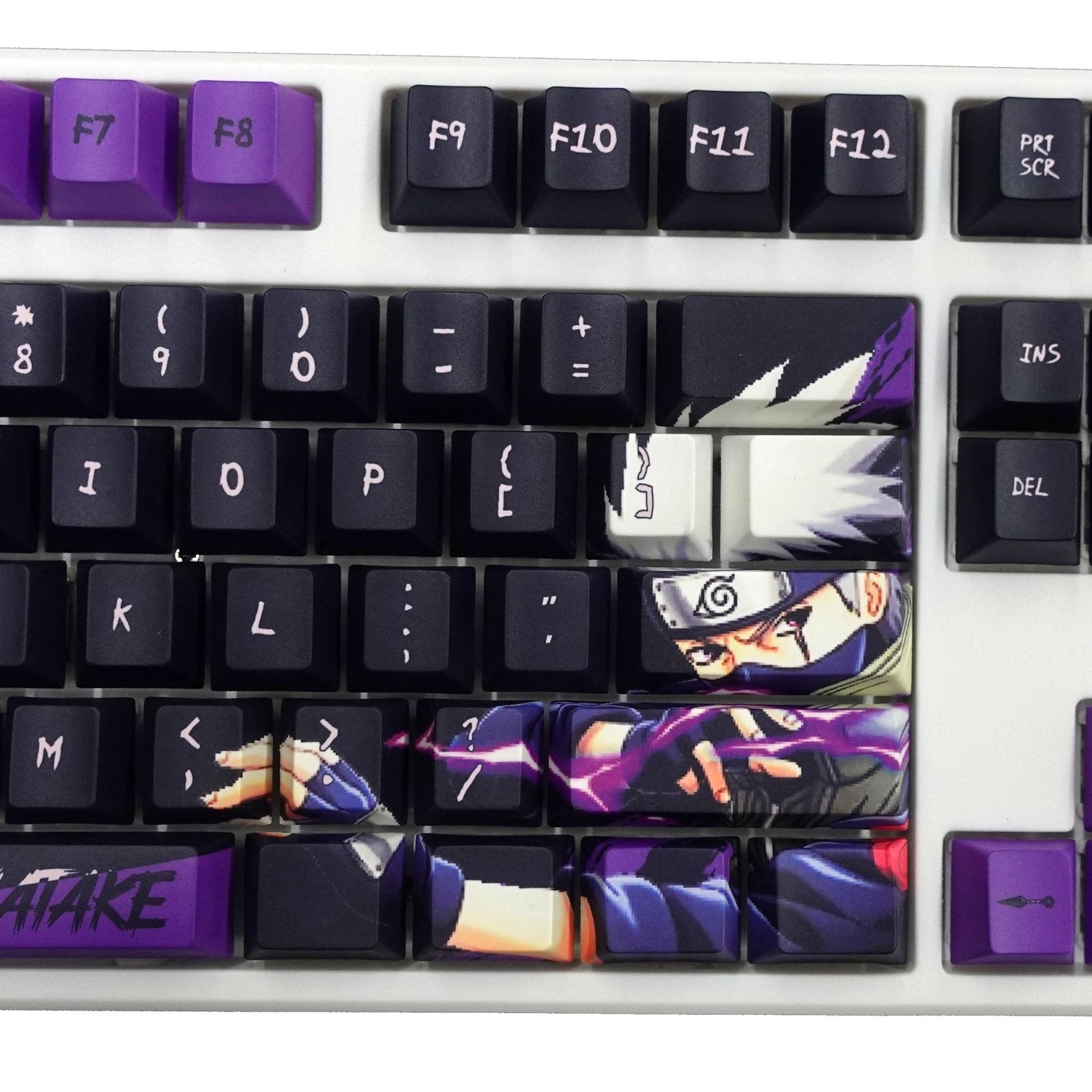 Naruto Keycaps | Kakashi Hatake Keycaps - Goblintechkeys