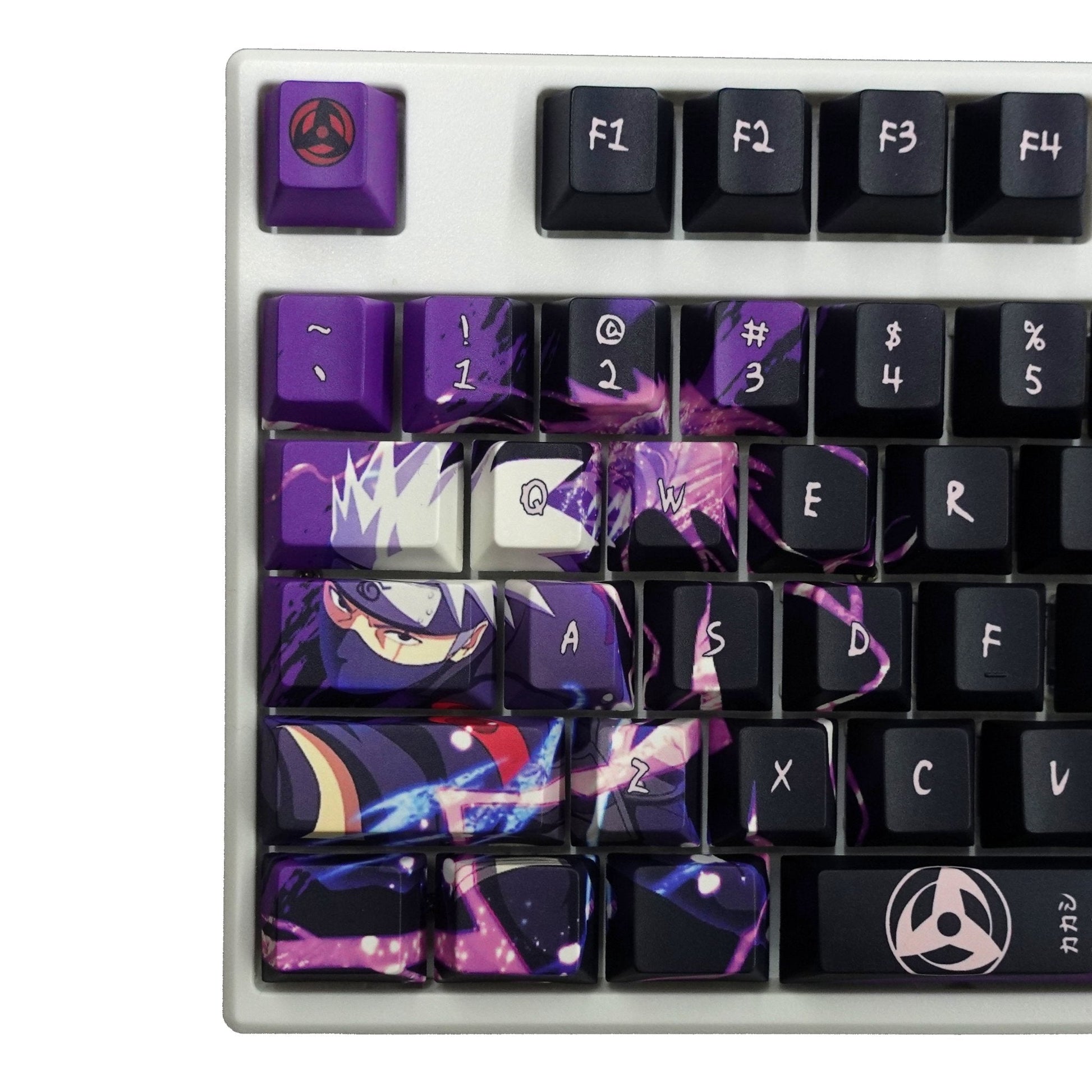 Naruto Keycaps | Kakashi Hatake Keycaps - Goblintechkeys