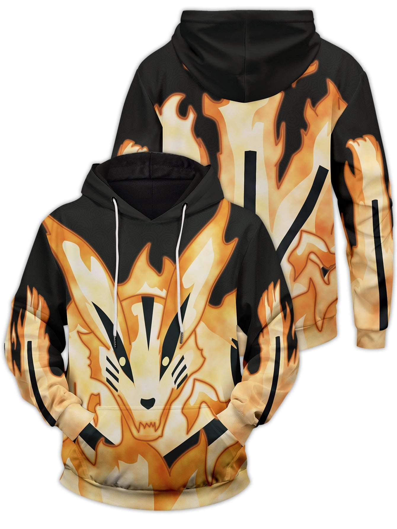 Fandomaniax - Naruto Monster Unisex Pullover Hoodie