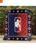 Fandomaniax - NBA Captain America Quilt Blanket