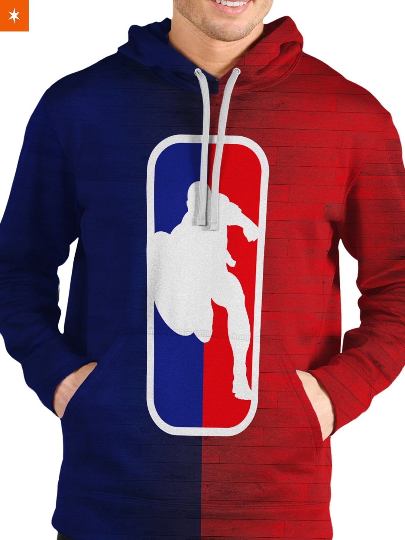 Fandomaniax - NBA Captain America Unisex Pullover Hoodie