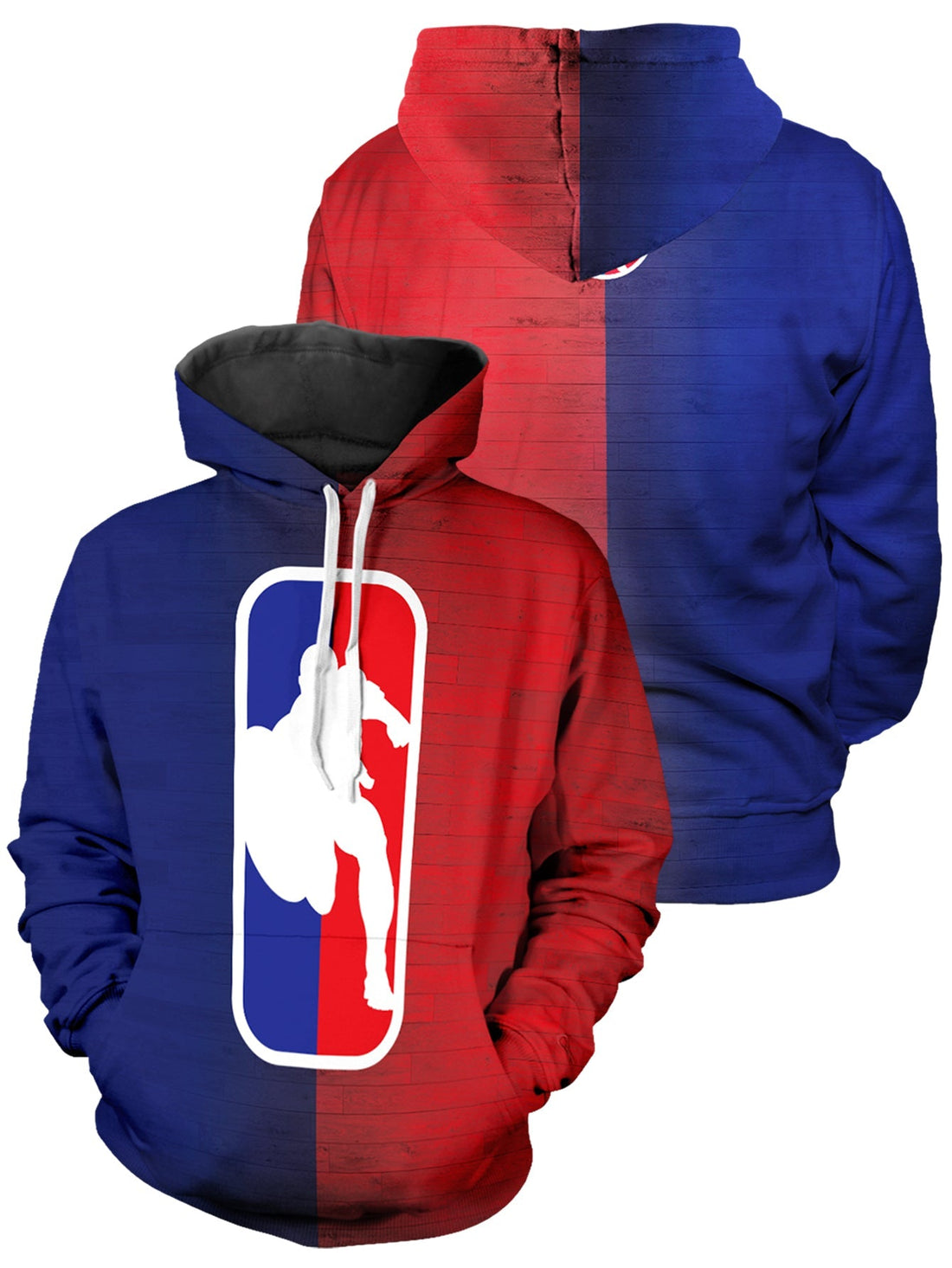 Fandomaniax - NBA Captain America Unisex Pullover Hoodie