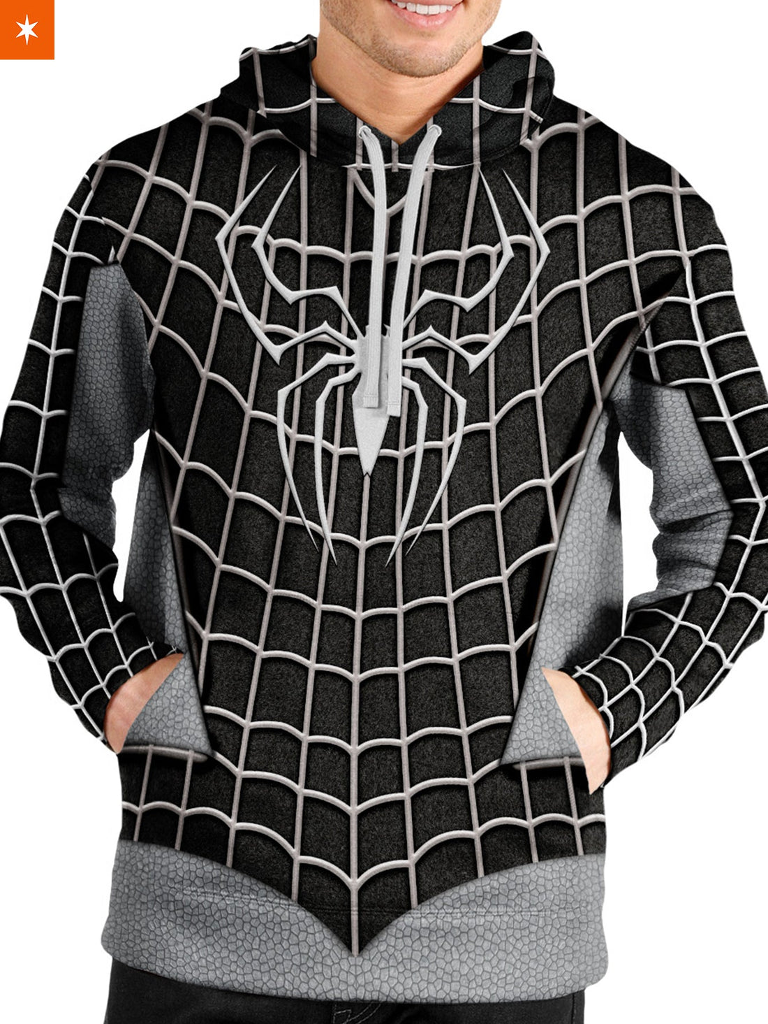 Fandomaniax - Negative Zone Spidey Unisex Pullover Hoodie