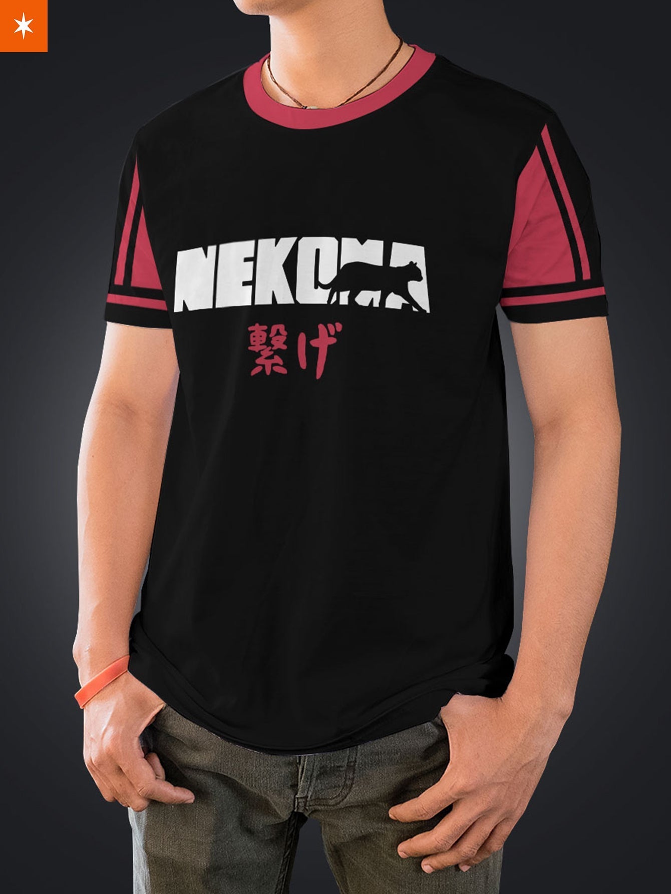 Fandomaniax - Nekoma Jersey Unisex T-Shirt