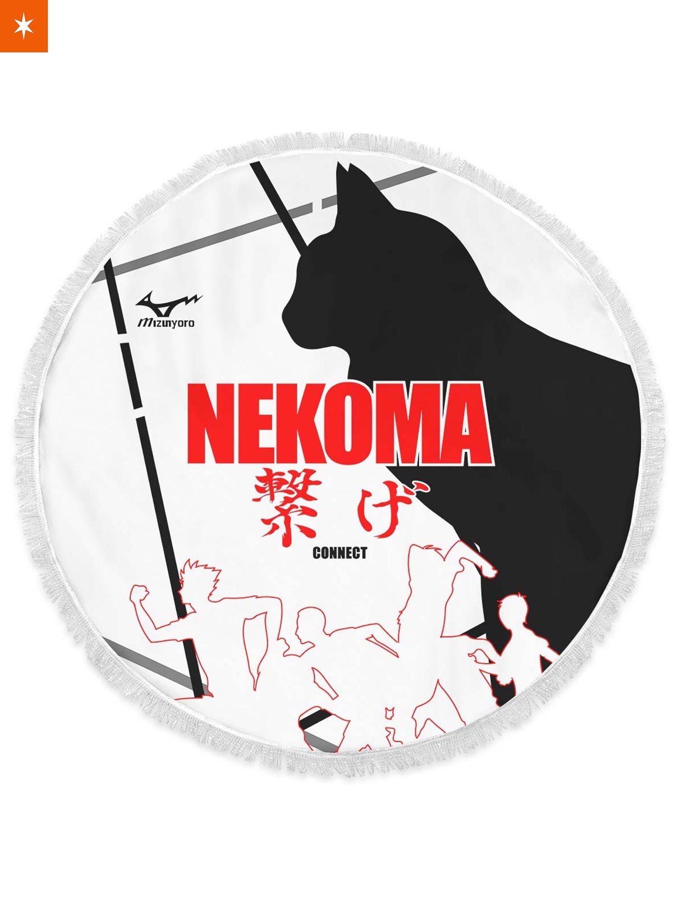 Fandomaniax - Nekoma Season Round Beach Towel