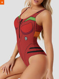 Fandomaniax - Neon Genesis Asuka One Piece Swimsuit