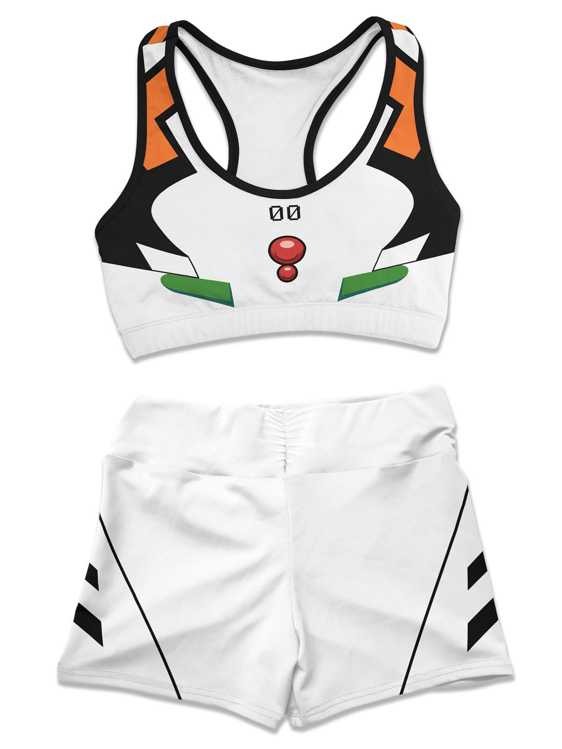 Fandomaniax - Neon Genesis Rei Active Wear Set