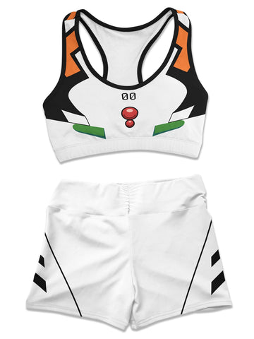 Fandomaniax - Neon Genesis Rei Active Wear Set