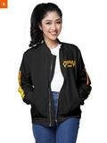 Fandomaniax - Neon Skull Denji Bomber Jacket