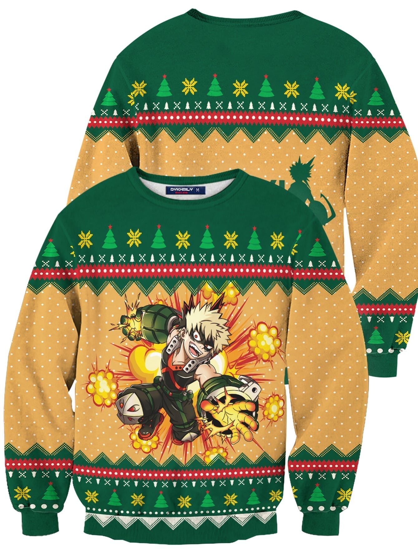 Fandomaniax - New Katsuki Boom Unisex Wool Sweater