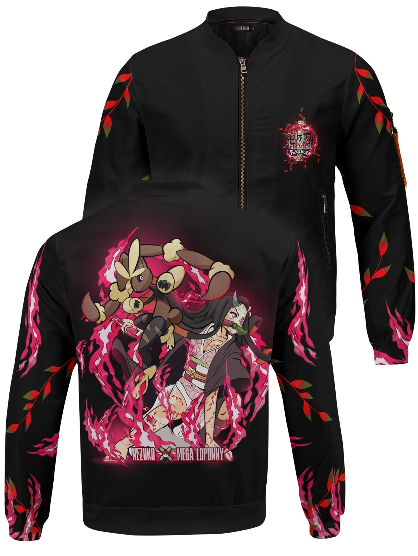 Fandomaniax - Nezuko Collab Bomber Jacket