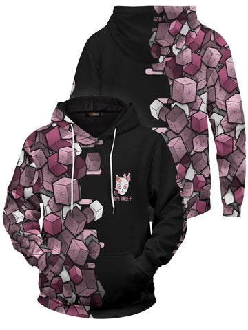 Fandomaniax - Nezuko Cube Unisex Pullover Hoodie