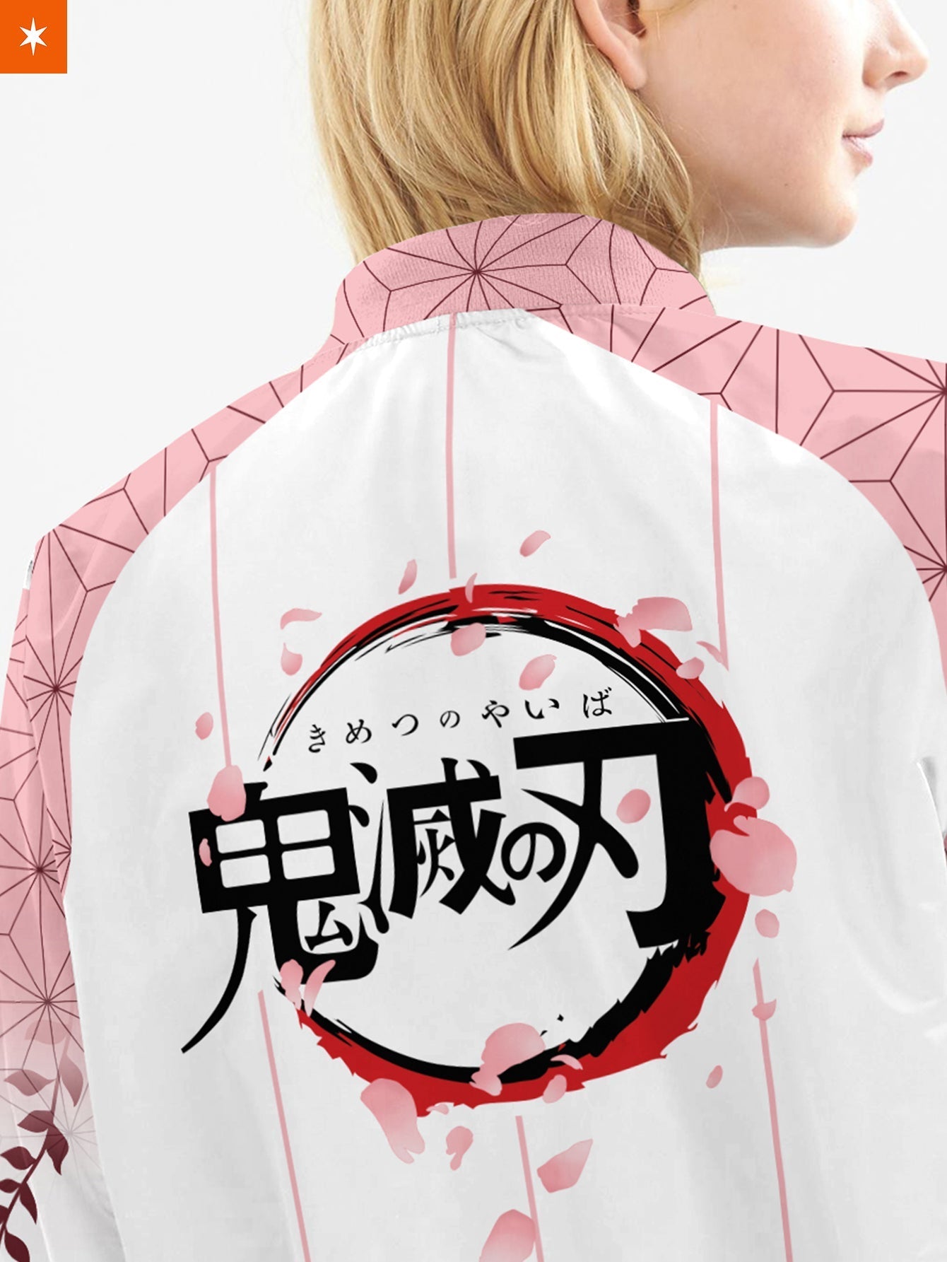 Fandomaniax - Nezuko Jersey Bomber Jacket