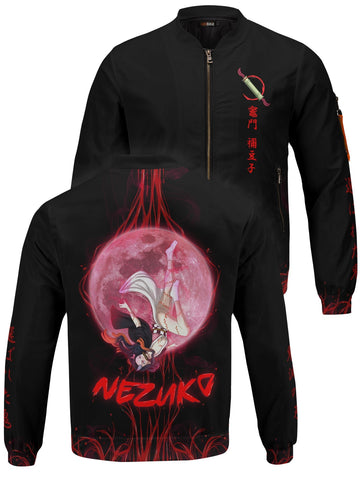 Fandomaniax - Nezuko Moonfall Bomber Jacket