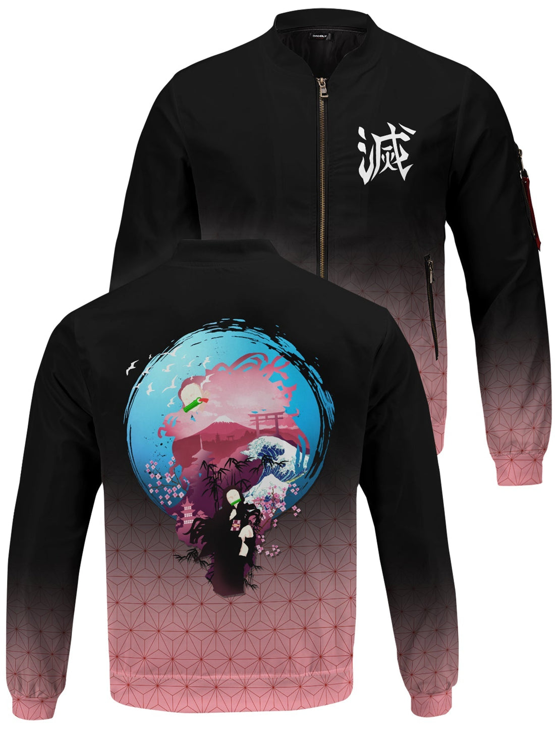 Fandomaniax - Nezuko Spirit Bomber Jacket