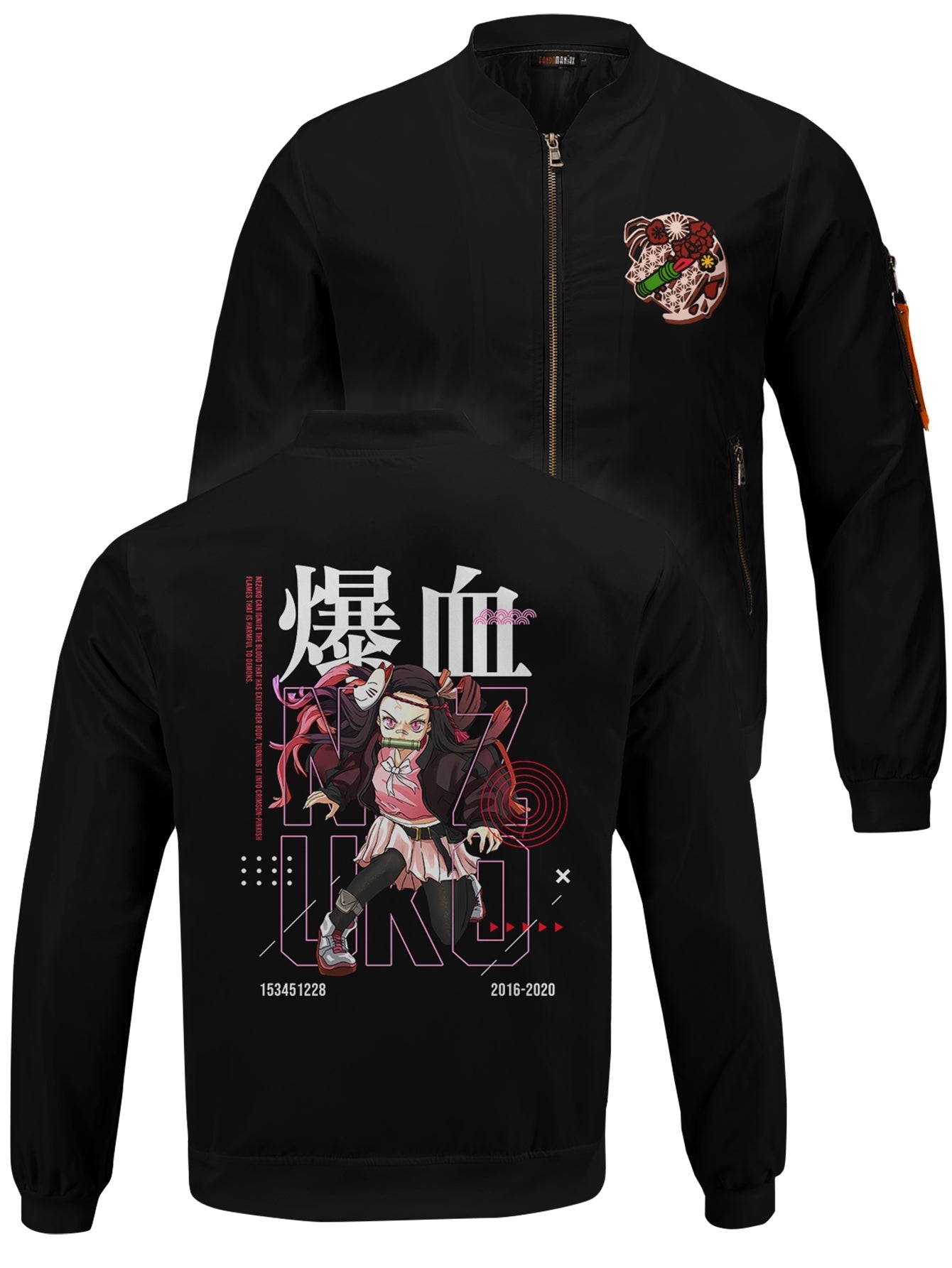 Fandomaniax - Nezuko StWear Bomber Jacket